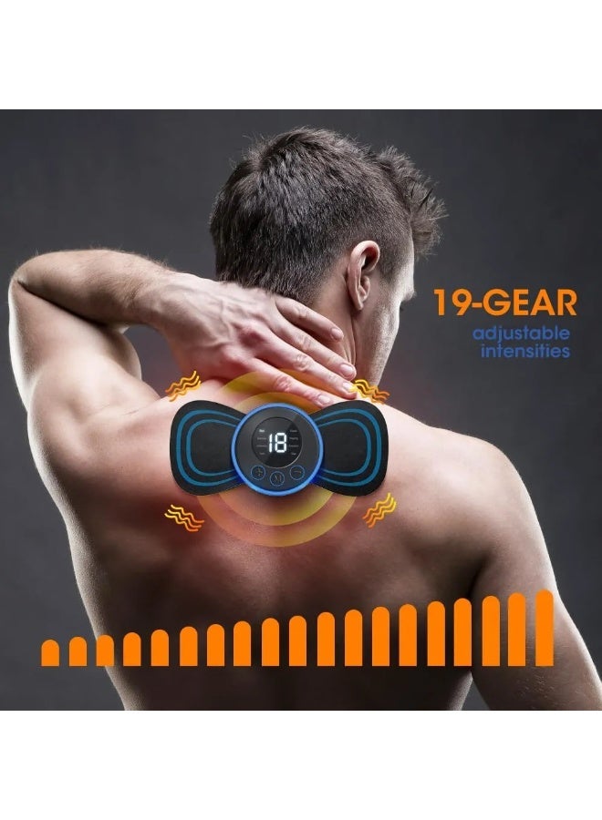 جهاز مساج صغير محمول بتقنية النبضات الكهربائية EMS يستخدم على مناطق مختلفة من الجسم - Image 1